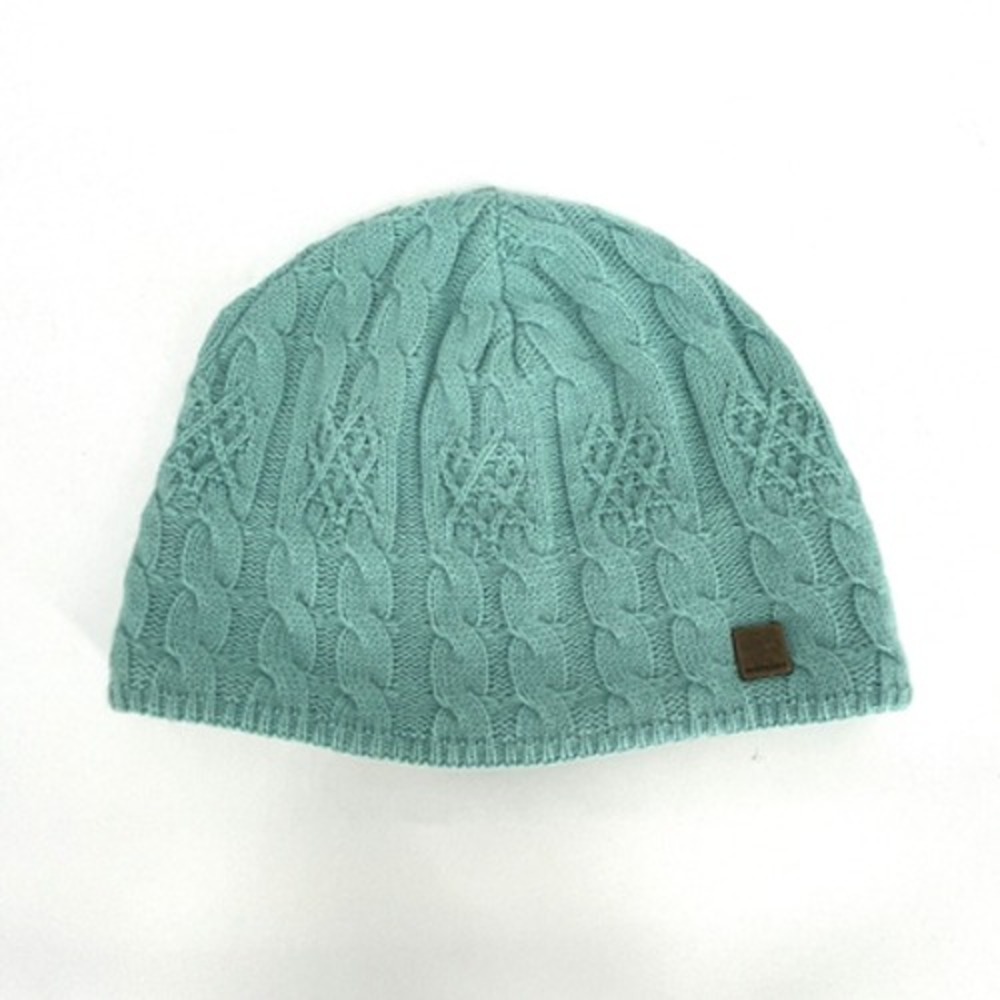 Merkley Headgear Cable Knit Beanie Womens Mint Green Touk‎ OSFM